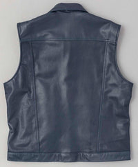 Men's Leather Vest – Design 053