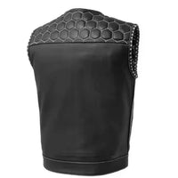 Men's Leather Vest – Design 021