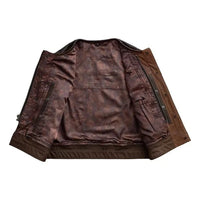 Men's Leather Vest – Design 051