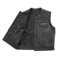 Men's Leather Vest – Design 052