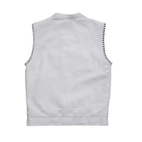 Men's Leather Vest – Design 056