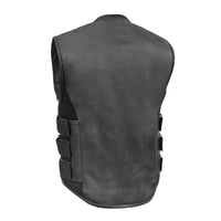 Men's Leather Vest – Design 040