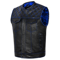 Men's Leather Vest – Design 064