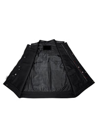 Men's Leather Vest – Design 047
