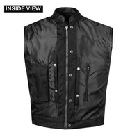 Men's Leather Vest – Design 043