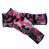 Be Smart Pink Camo Kids Shin Instep Guards – Padded Shin Pads for Girls, MMA, Muay Thai, Kickboxing & Karate