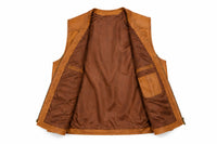 Men's Leather Vest – Design 078