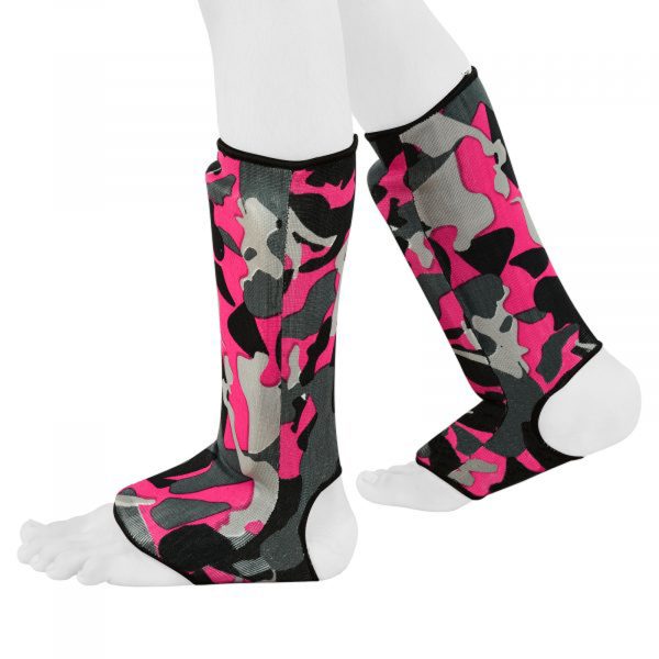 Kids Shin Instep Pads MMA Leg Foot Guard