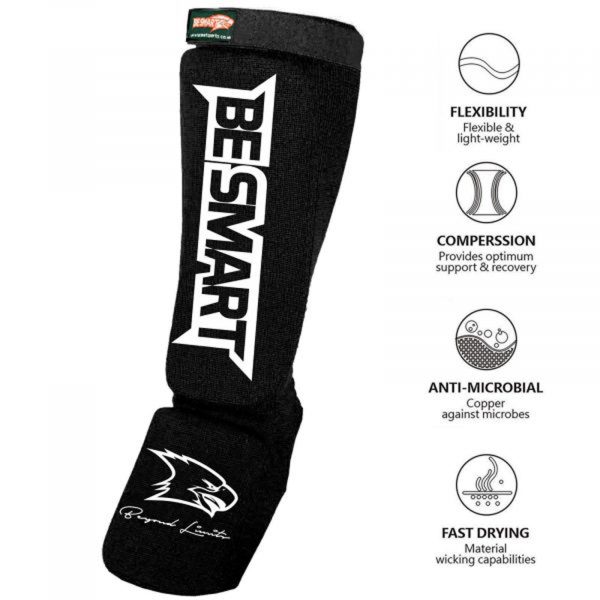 Shin Instep Pads MMA Leg Foot Guards