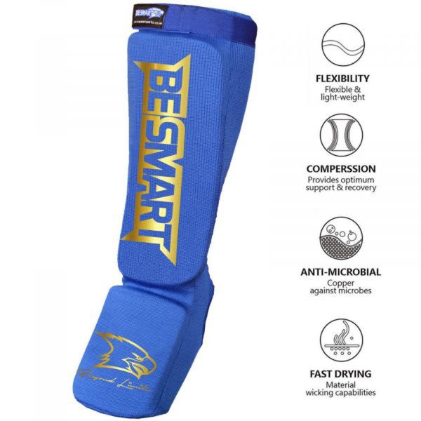 Shin Instep Pads MMA Leg Foot Guards