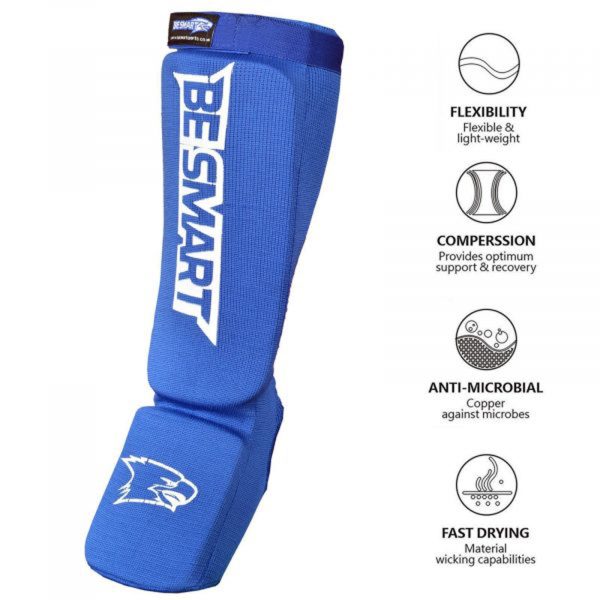 Shin Instep Pads MMA Leg Foot Guards