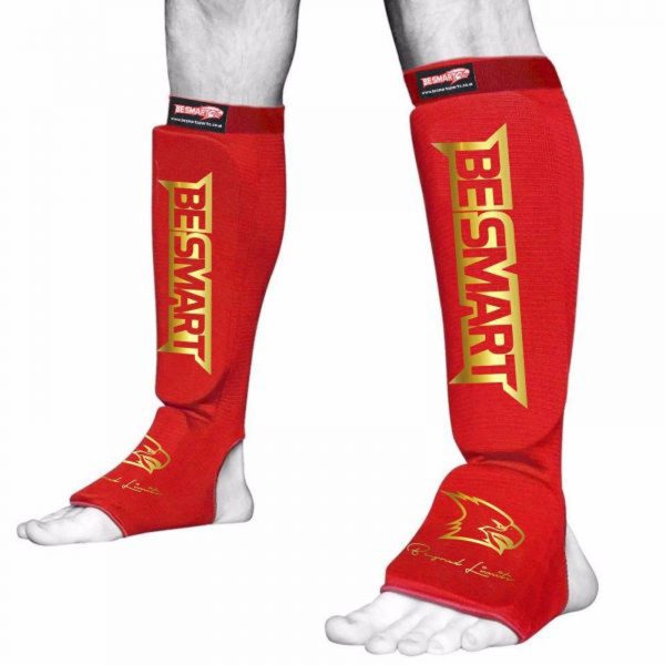 Shin Instep Pads MMA Leg Foot Guards