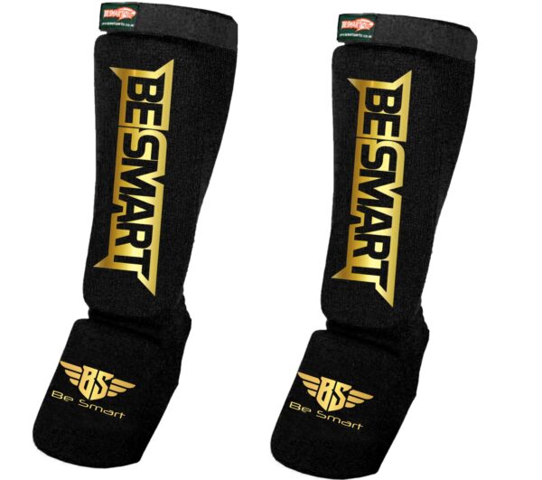 Shin Instep Pads MMA Leg Foot Guards